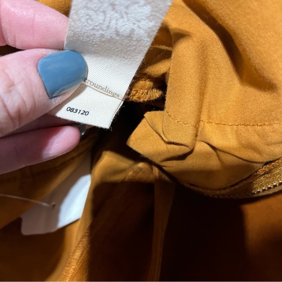 Soft Surroundings Womens Corduroy Pecan Full Length Skinny Pants Size 2p NWT - Picture 9 of 11